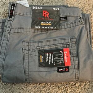 Ariat Flame-Resistant Gray Workwear Pants